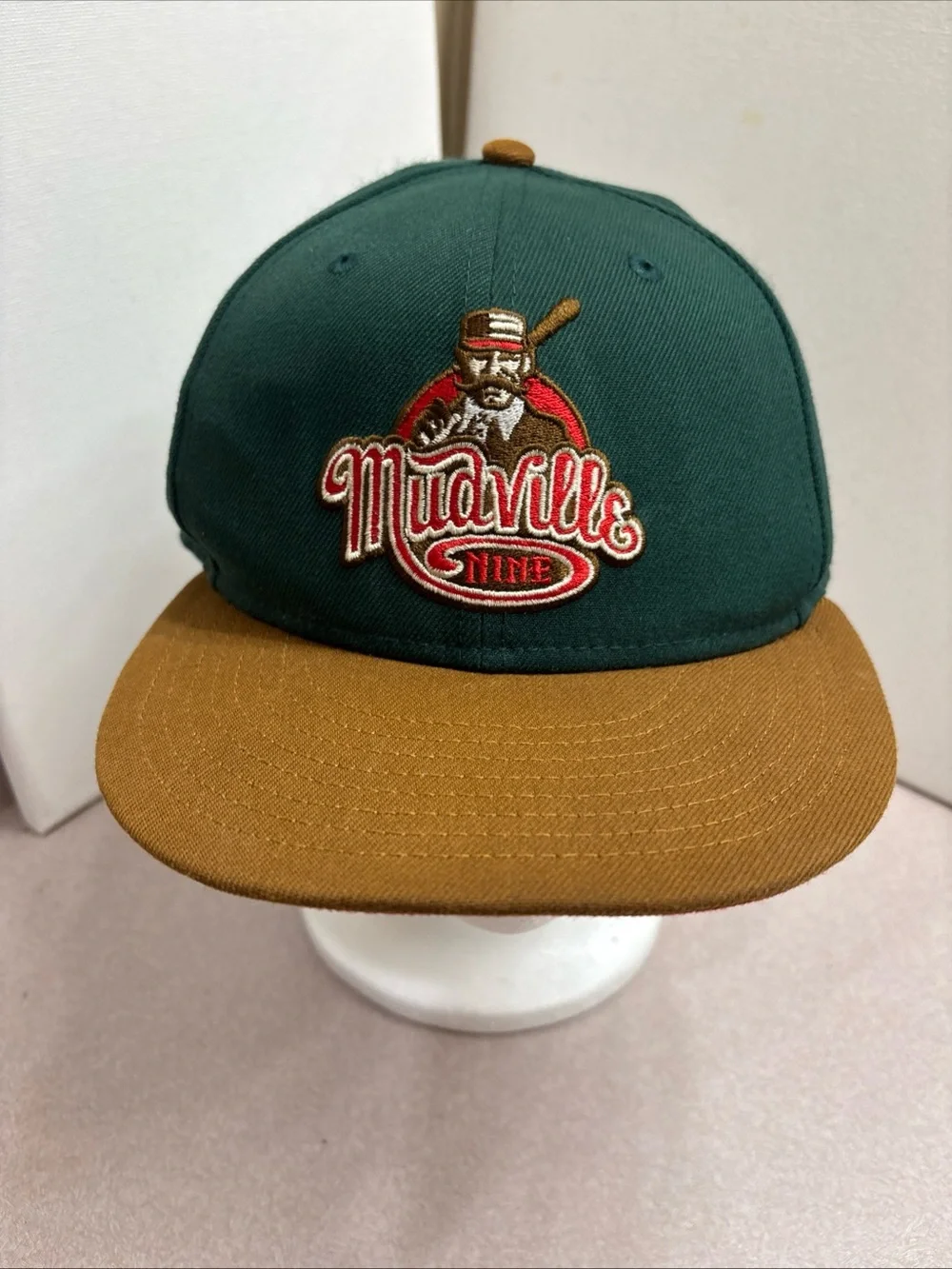 MUDVILLE NINE 9 MILB Baseball New Era 59fifty Men’s Hat Cap Fitted 7 3/4 Casey